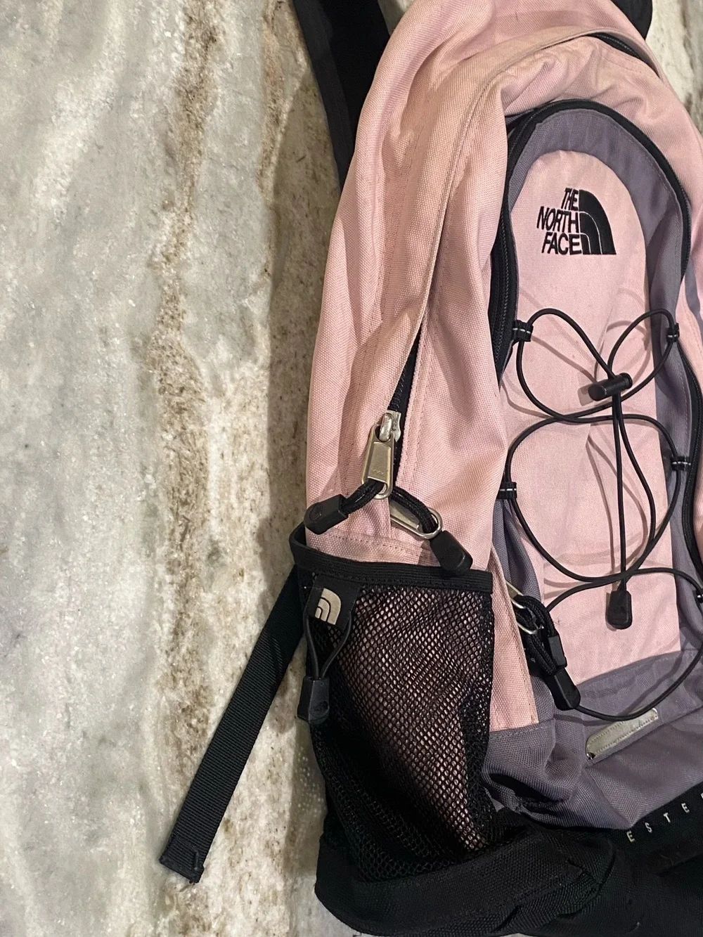 The North Face Pink Gray Jester Daypack Backpack